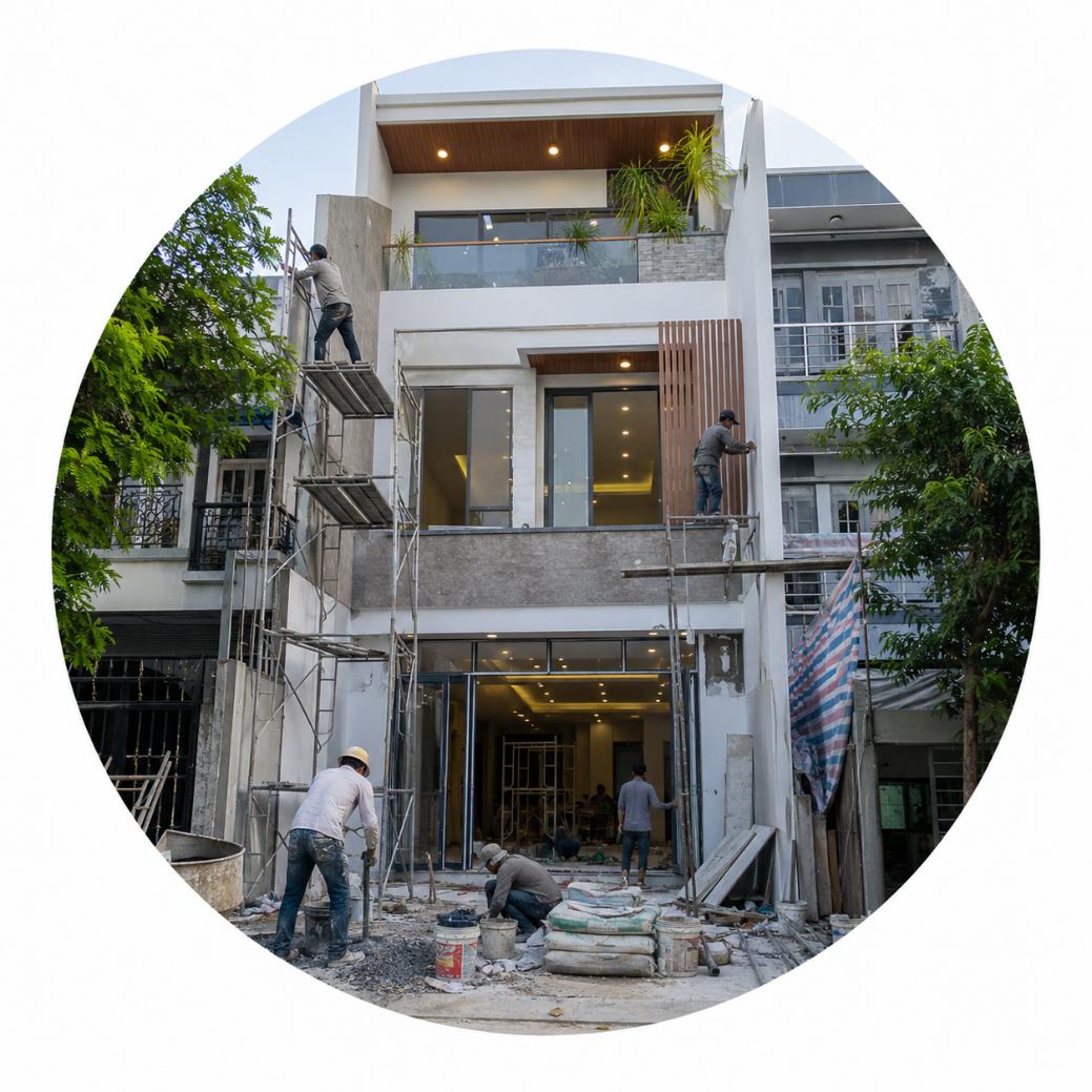 Cải tạo nhà phố